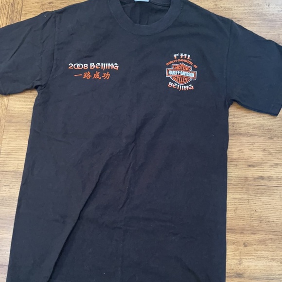 BEIJING Harley Davidson Motorcycles 2008 T-shirt - Picture 4 of 7